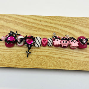 Handmade Press On Nails Halloween Short Squoval I'm Not Cute