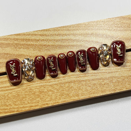 Handmade Press on Nails Design YH16471