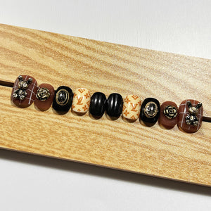 Handmade Press on Nails Design YH16481