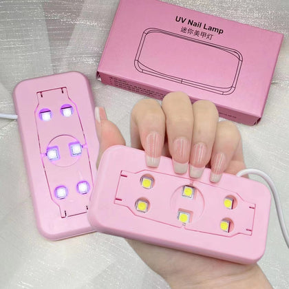 Nails Solid Glue and UV Lamp_ Combination Set 1_